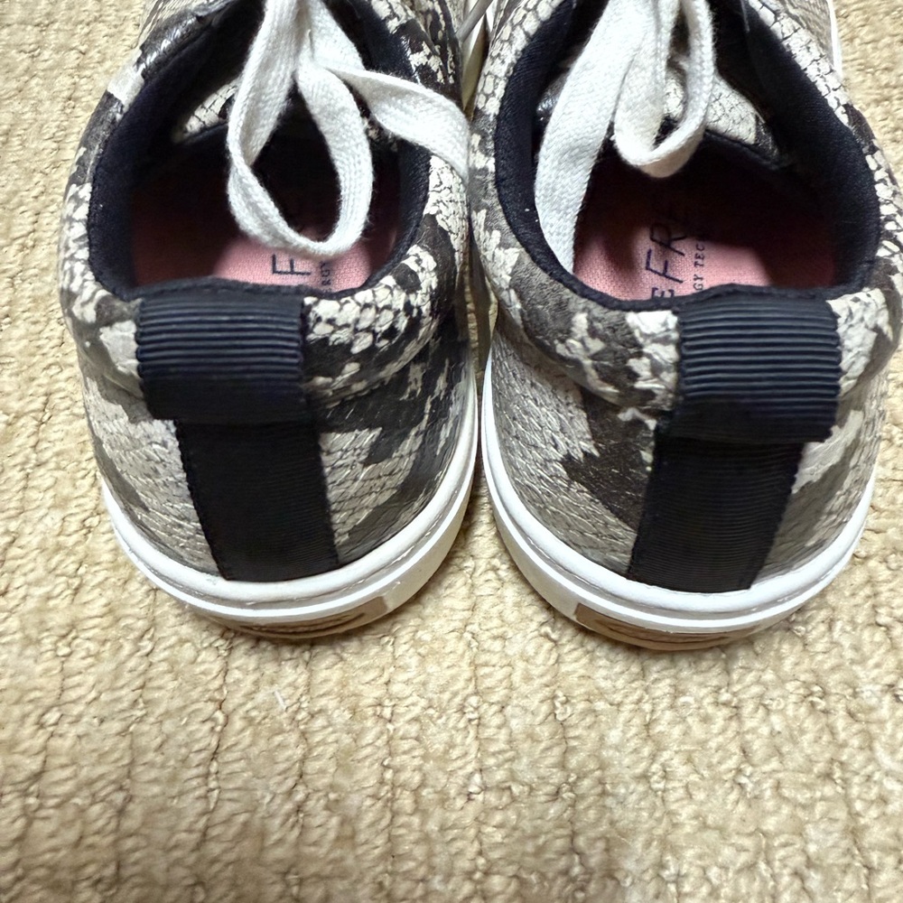 Dr. Scholl's Black and White Snake Print Sneakers - Picture 3 of 3